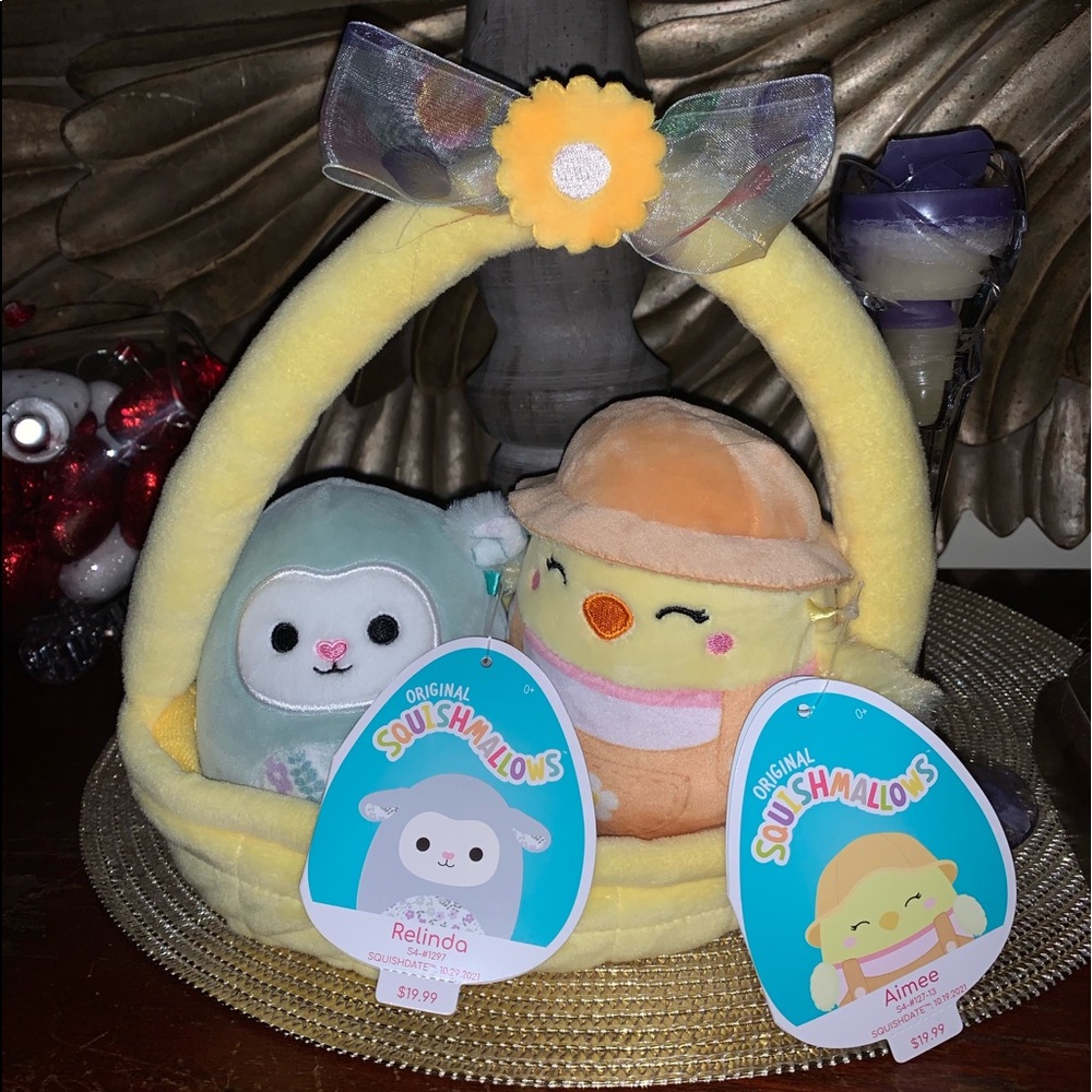 squishmallow easter basket